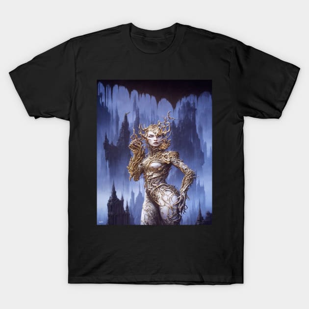 Alien world T-Shirt by All my art